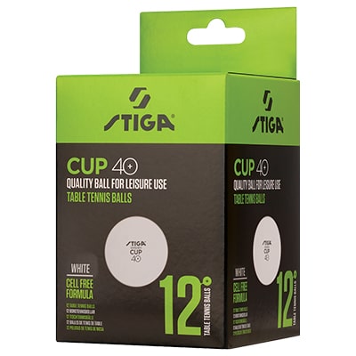 STIGA CUP 40+TABLE TENNIS BALL